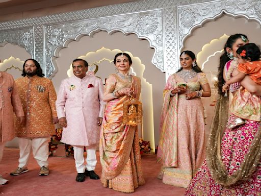 四個月婚禮慶典！印度首富砸195億台幣 為子辦奢華婚
