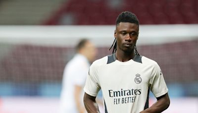 Camavinga rejoins Real Madrid squad in training