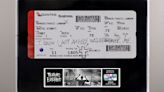 Travis Barker's boarding pass up for sale for $8K