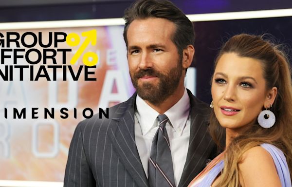 Ryan Reynolds & Blake Lively’s Group Effort Initiative Partners With Dimension, DNEG 360 On UK Mentorship Program Rise Up