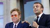 French President Emmanuel Macron slammed for partying with Elton John as France burns in mass riots