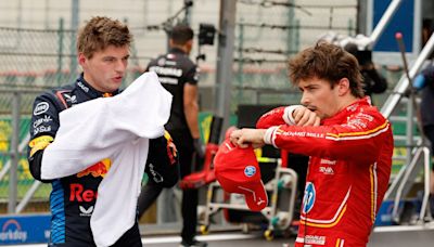 Max Verstappen quickest but penalty hands Charles Leclerc pole position