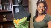 Shades Valley High School senior designs and sews prom dress