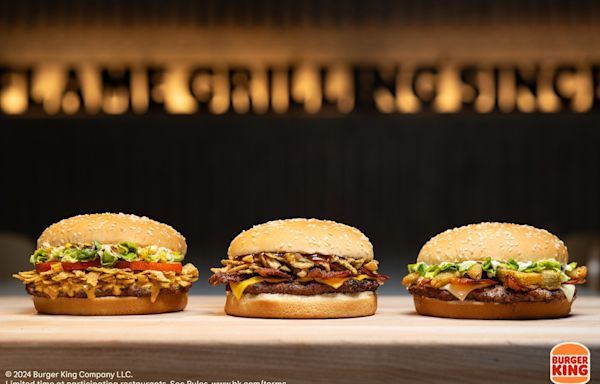 Burger King unveils 3 new Whopper sandwiches created by fans