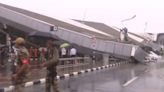 Six injured after portion of roof of Delhi airport’s T-1 collapses