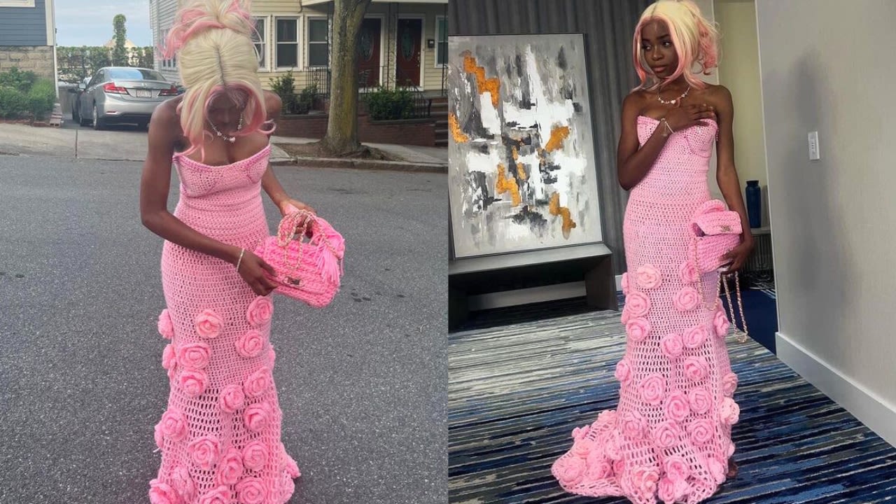 Massachusetts teen spent $60, 3 days crocheting her prom dress and went viral