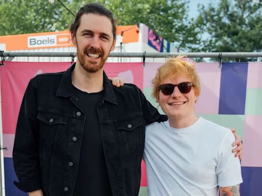 Ed Sheeran Joins Hozier to Perform 'Work Song' at 2024 Pinkpop Festival in the Netherlands: 'Such a Joy'