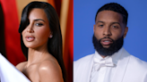 Kim Kardashian Giggles Leaving Oscars Party With Odell Beckham Jr. Amid Romance Rumors