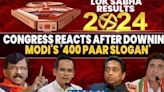 Congress Critiques Modi's Claim of '400 Paar' Amid Tough Competition | NDA Struggles to Reach 300