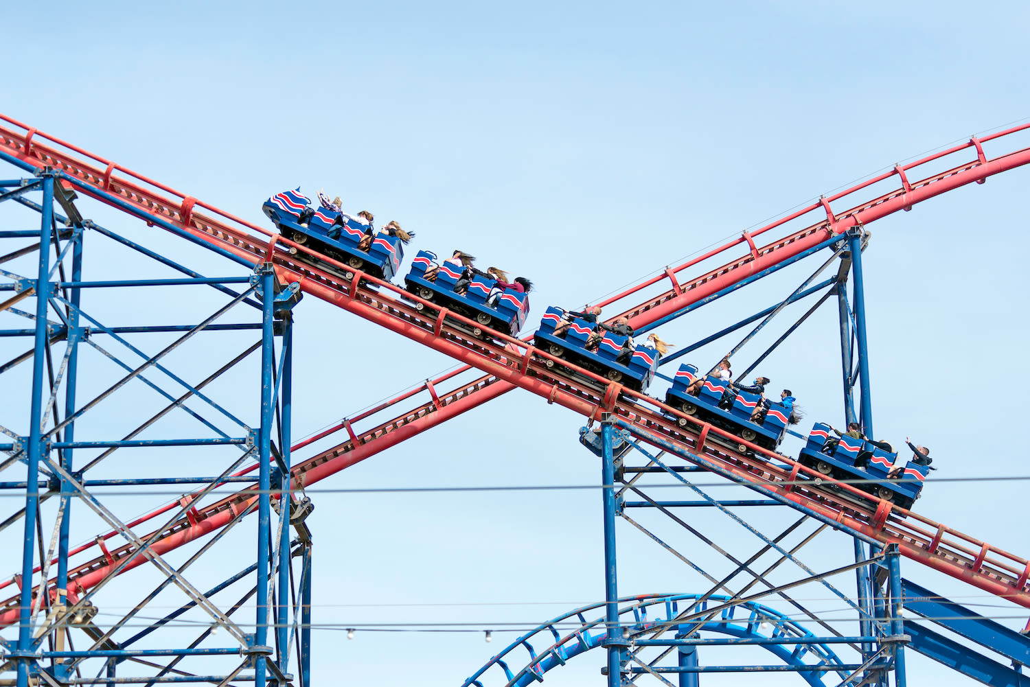What would happen if you rode a roller coaster without a harness