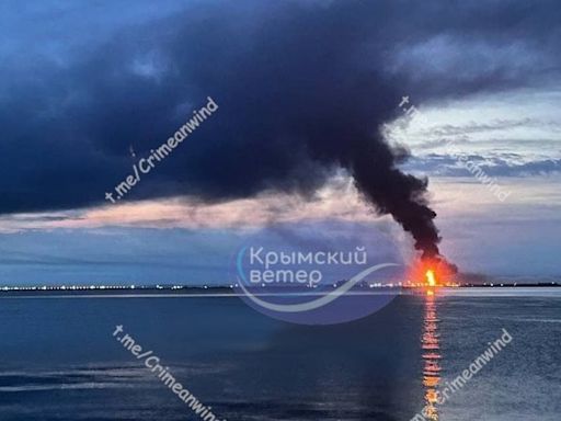 Several injured in 'massive' drone attack on oil refinery in Russia's Krasnodar Krai