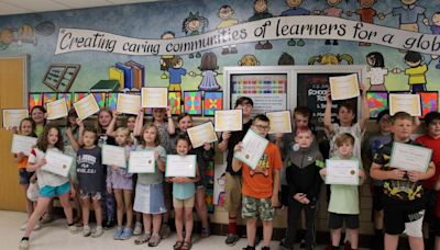 CG Johnson Elementary students complete 'Readers are Leaders' buddy program