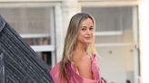 Lady Amelia Windsor Steps Out in a Shimmering Pink Gown