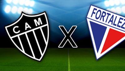 Atlético-MG x Fortaleza no Brasileirão: onde assistir ao vivo e escalação das equipes