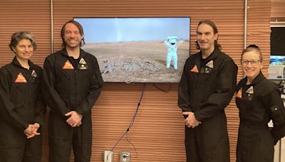 Volunteers who lived in NASA’s Mars simulation for over a year will finally emerge today