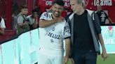 Sergio Kun Agüero apenas pudo estar 10 minutos en la cancha en la tradicional La Noche del Rey