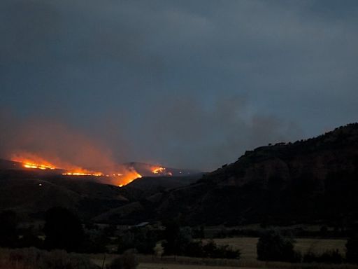 Summit County’s Dikker Hill Fire slowed overnight, zero percent contained