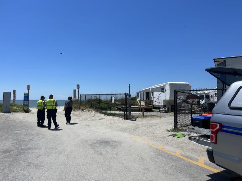 Woman fatally struck by police vehicle on South Carolina beach