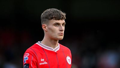 Shelbourne star Will Jarvis wins Player of the Month award for June