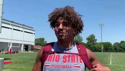 Lakota West's Thomas shows stuff at Ohio State recruiting camp