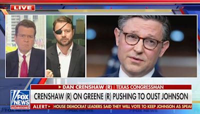 Dan Crenshaw Scorches Republicans Calling For Mike Johnson’s Ouster: ‘It’s a Game and Voters Need To Stop Falling For It’