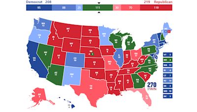 2024 Presidential Election: Interactive electoral college map