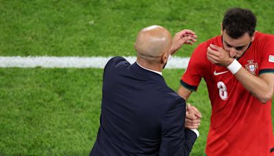 Heartbreak for Bruno Fernandes and Portugal as they’re dumped out of Euro 2024 by France
