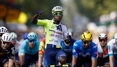 Cavendish misses out before Girmay becomes first black African to win Tour de France stage