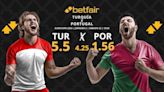Pronósticos Turquía vs. Portugal: horario, TV, estadísticas y clasificación