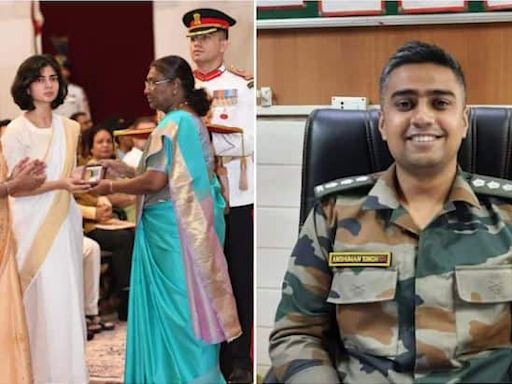 Could not even hold the award, Smriti took Kirti Chakra with her: Captain Anshuman Singh's parents