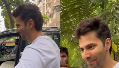 Varun Dhawan Indulges In A Fun Chat With Paparazzo, Says ‘Tere Godh Mein Beth Kar Jata Hoon’ - News18