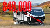 Here's $48,000. Buy something to tow this camper