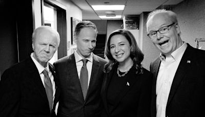 ... Gaffigan’s Tim Walz Join Maya Rudolph’s Kamala Harris To Kick Off ‘SNL’ 50th Season Premiere Cold Open