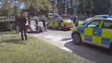 Police release footage of Pc commandeering bike to ram fleeing drug-dealer