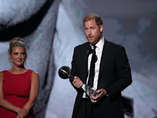 Prince Harry honored with Pat Tillman Award for Service at The ESPYS