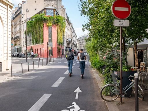 Francia inauguró una ciclovía gigante que conecta todas las sedes olímpicas en París