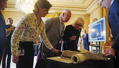 70-foot royal coronation scroll for King Charles to be released digitally