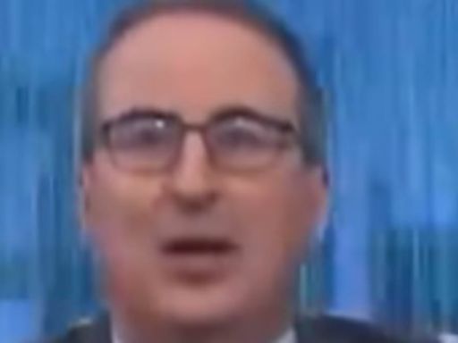 Outrage as John Oliver urges the UK to 'wash away the Tories'