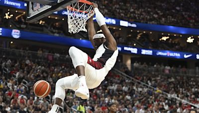 Miami Heat's Bam Adebayo Helps Team USA Get Off To Strong Start