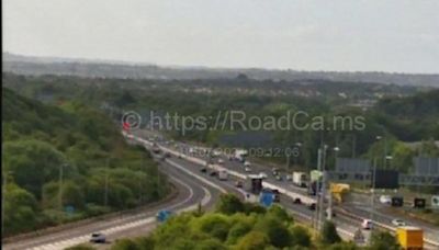 M5 lanes closed after crash near Bristol as tailbacks form