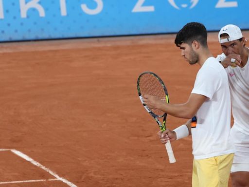 Alcaraz y Nadal - González y Molten, en directo | Primera ronda: dobles de tenis de los Juegos Olímpicos de París 2024, en vivo