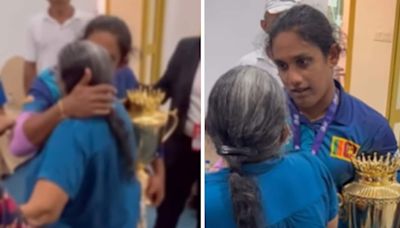 WATCH: Chamari Athapaththu Greets Her Ailing Mother After Winning The 2024 Women’s Asia Cup - News18