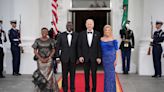 Why Did Jill Biden Wear a Royal Blue Sergio Hudson Gown to the White House’s State Dinner for Kenyan President William Ruto?