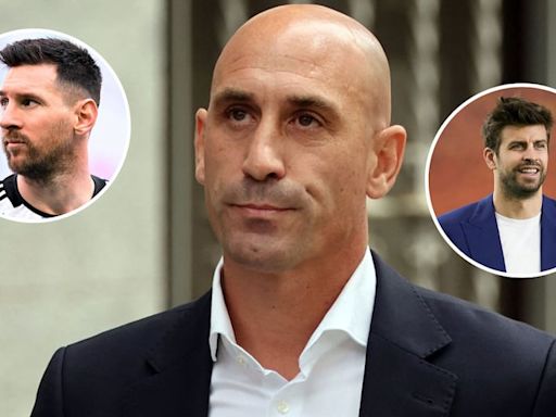 Luis Rubiales y el escándalo millonario que involucraría a Messi y Piqué