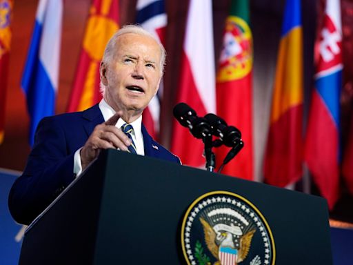 Nato to send dozens of air defences to Ukraine, says Biden