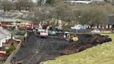 Fury erupts as travellers dig up ENTIRE hillside to move their caravans in