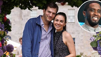 Mila Kunis and Ashton Kutcher Shut Down Breakup Rumors at Bears Game With Kids Amid Diddy Drama