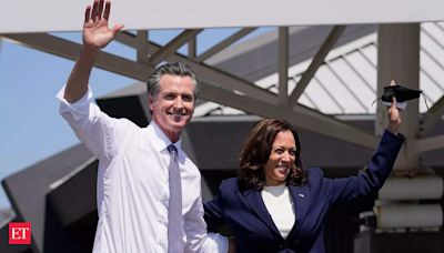 Why can California voters not vote for both Kamala Harris and their Governor Gavin Newsom? Know about 12th Amendment - The Economic Times