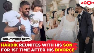 Hardik Pandya meets his son Agastya for the first time post his divorce from Natasa Stankovic!