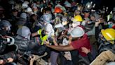 Police make dozens of arrests at UCLA in tense clashes with Israel-Hamas war protesters